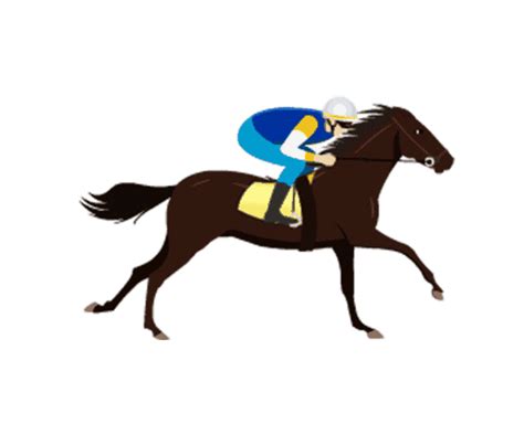Horse Racing Animation GIFs .